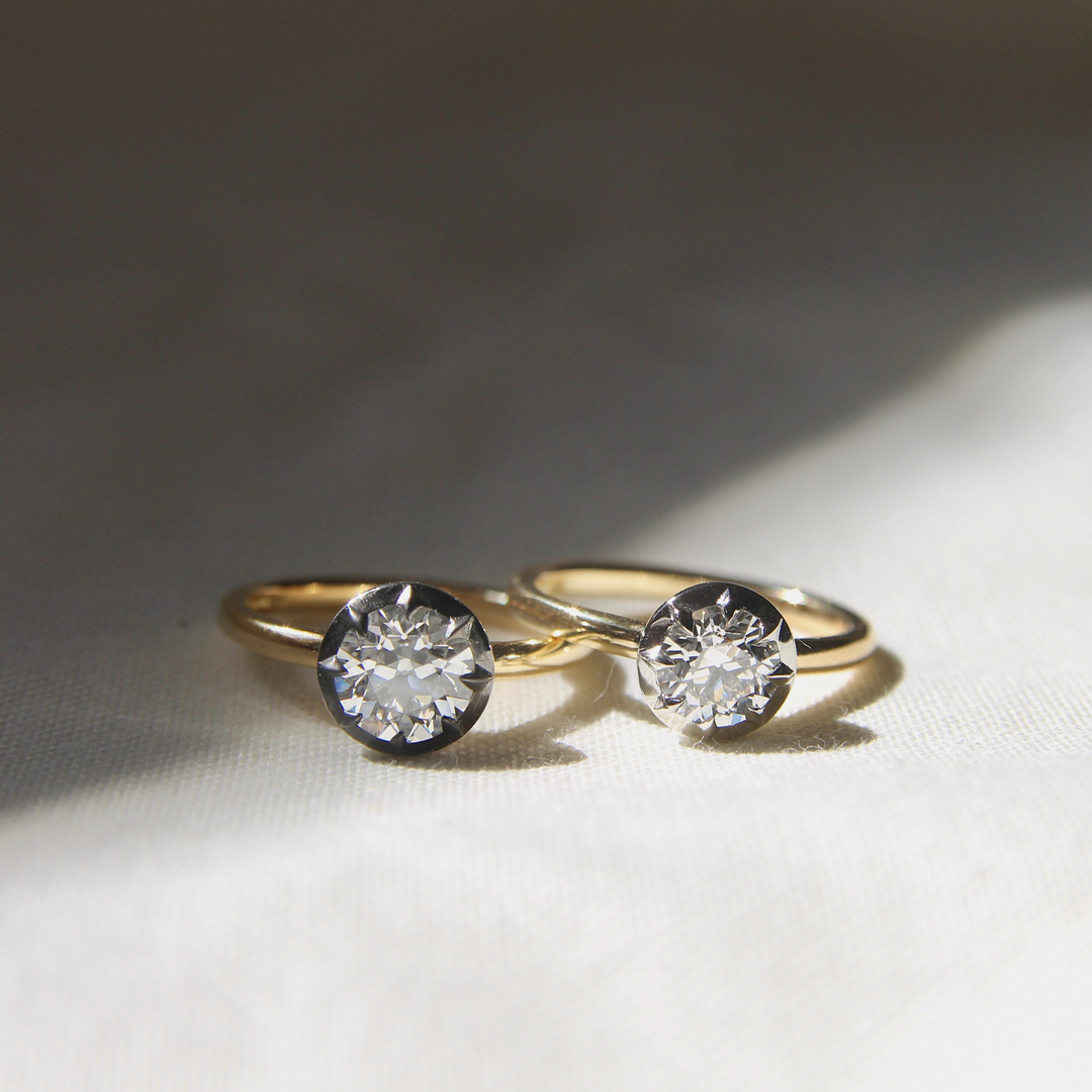 The Henrietta Engagement Ring - Old European Cut Celeste Diamonds®