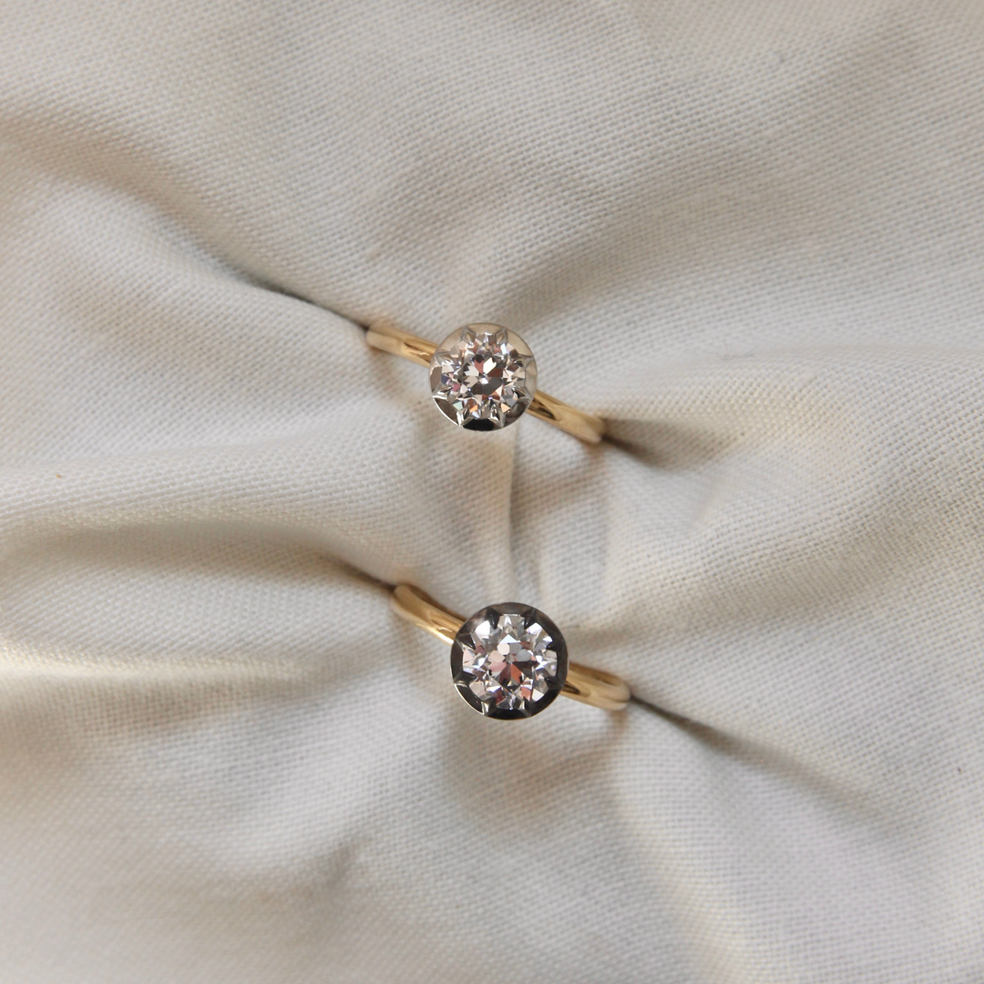 The Henrietta Engagement Ring - Old European Cut Celeste Diamonds®
