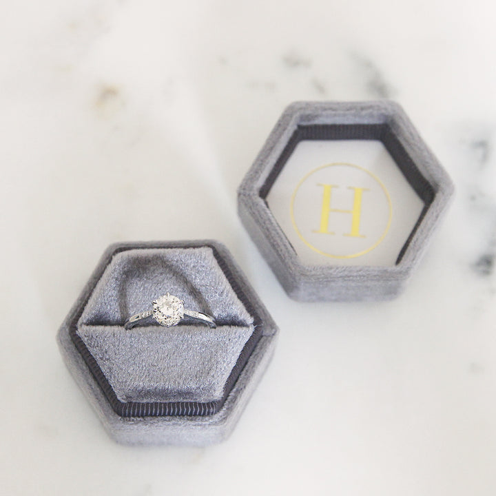 The Beatrice Engagement Ring - 1.28 Carat Old European Cut Diamond