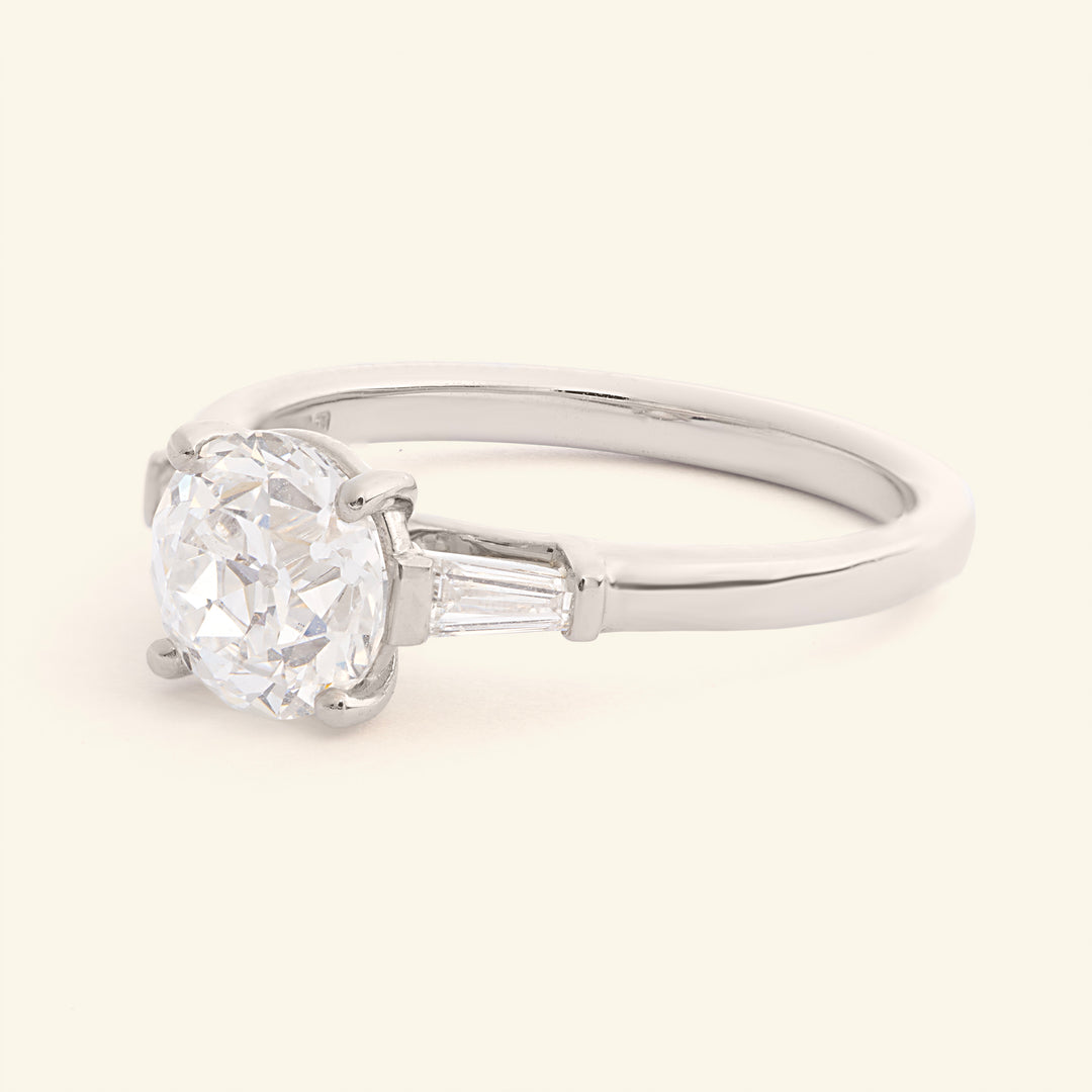 The Eliza Engagement Ring - 1.53 Carat Old European Cut Celeste Diamond®