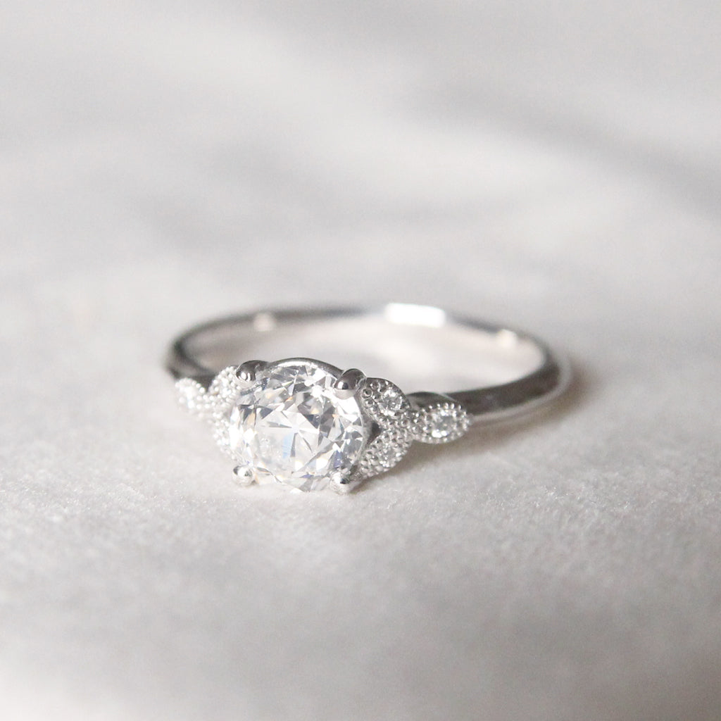 The Florence Engagement Ring - 1 Carat Old European Cut