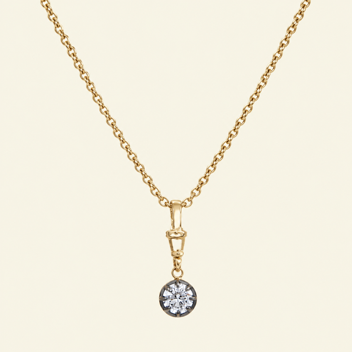The Henrietta Pendant - Old European Cut Celeste Diamonds®