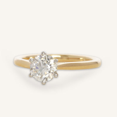 The Lily Engagement Ring - 1.01 Carat Old European Cut Celeste Diamond®