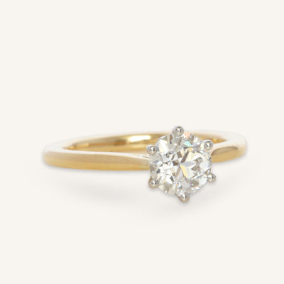 The Lily Engagement Ring - 1.01 Carat Old European Cut Celeste Diamond®