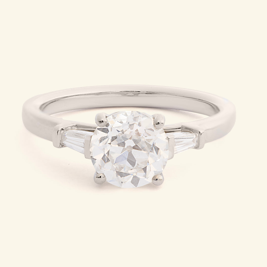 The Eliza Engagement Ring - 1.53 Carat Old European Cut Celeste Diamond®
