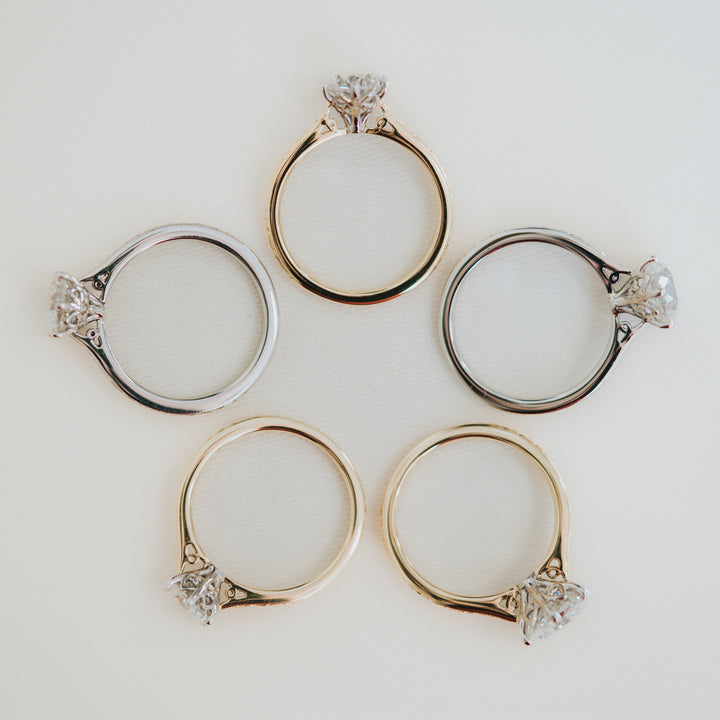 The Orange Blossom Engagement Ring - Old European Cut Celeste Diamonds®