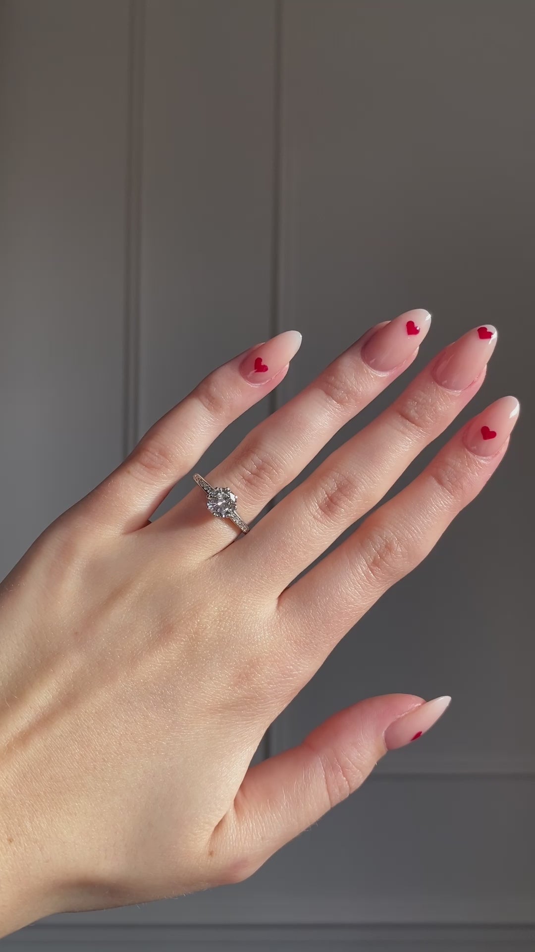 Vintage 1 Carat Brilliant Cut Diamond Solitaire