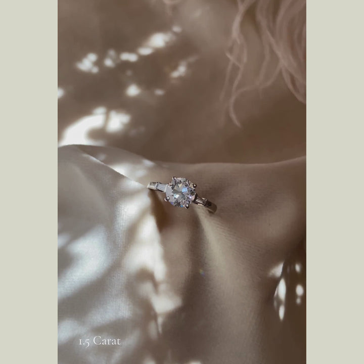The Eliza Engagement Ring - Old European Cut Celeste Diamonds®