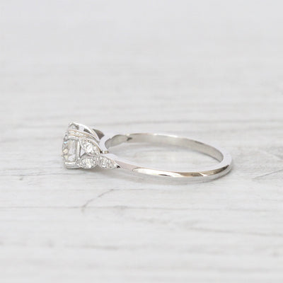 Vintage 0.70 Carat Old European Cut Diamond Solitaire