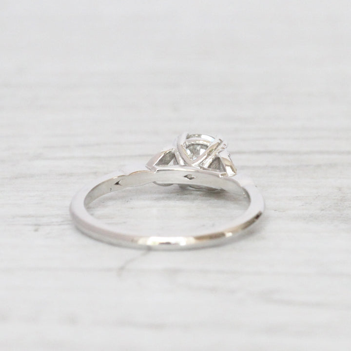 Vintage 0.70 Carat Old European Cut Diamond Solitaire