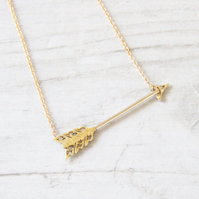 Victorian Diamond Arrow Conversion Necklace